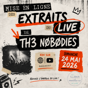 TH3 NØBØDIES Concert live à La Pressequ’île