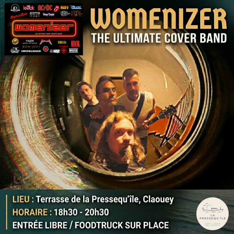 Womenizer The Ultimate Cover Band - La Pressequ'île Claouey