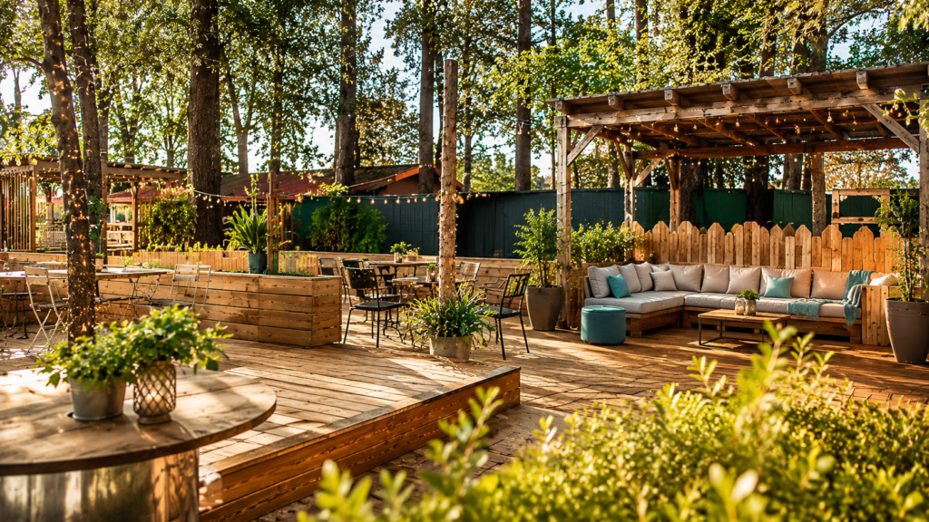 Terrasse La Pressequ'île